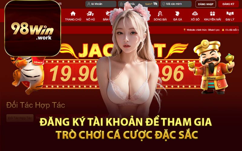 Đăng Ký Tài Khoản Để Tham Gia Trò Chơi Cá Cược Đặc Sắc